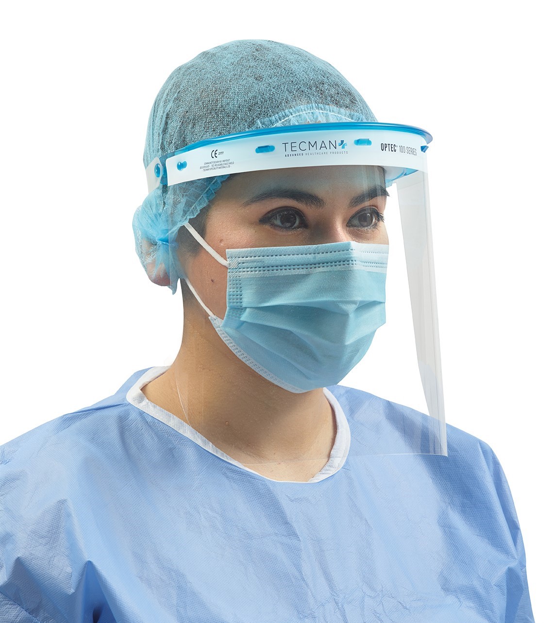 Optec® Sustainable Biomaterial Face Shield System